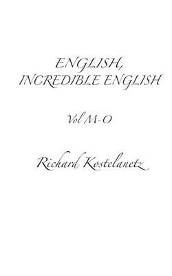 Cover of English, Incredible English Vol M-O