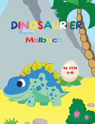 Book cover for Dinosaurier-Malbuch