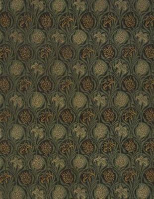 Book cover for Tulip and Lily, William Morris. Blank Journal