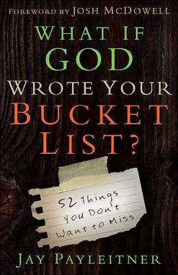Book cover for What If God Wrote Your Bucket List?