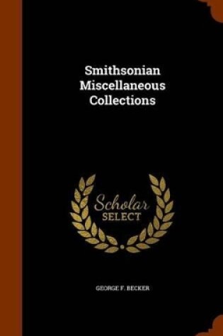 Cover of Smithsonian Miscellaneous Collections