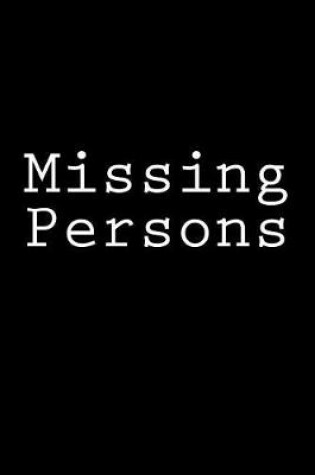 Cover of Missing Persons