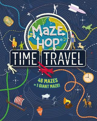 Book cover for Maze Hop: Time Travel