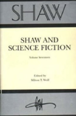 Cover of Shaw and Science Fiction