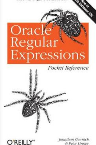 Cover of Oracle Regular Expressions Pocket Reference