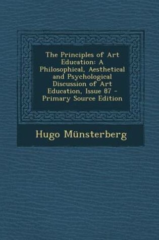 Cover of The Principles of Art Education