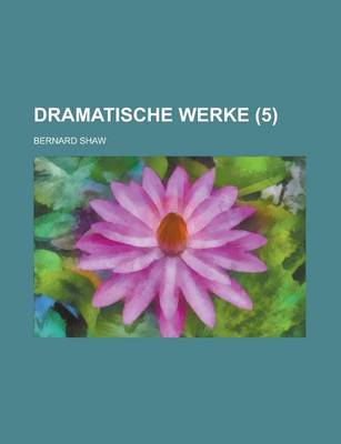 Book cover for Dramatische Werke (5)