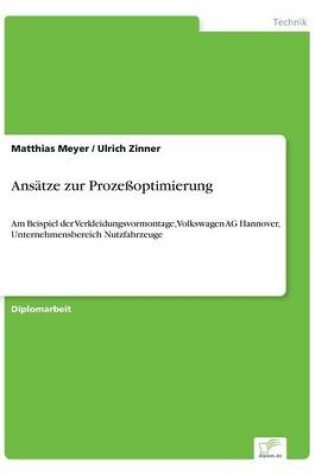 Cover of Ansatze zur Prozessoptimierung