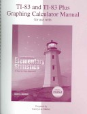 Book cover for Ti-83 Manual for Use with Elementary Statistics