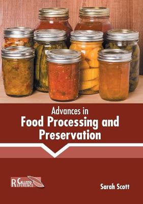 Book cover for Advances in Food Processing and Preservation