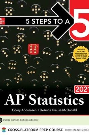 Cover of 5 Steps to a 5: AP Statistics 2021