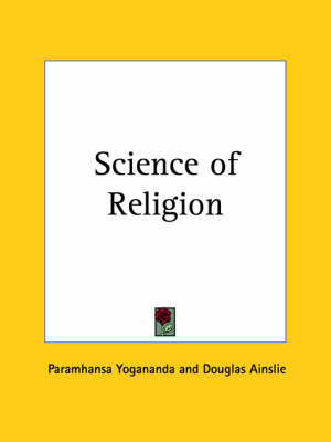 Book cover for Science of Religion (1953)