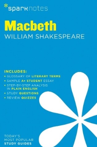 Cover of Macbeth SparkNotes Literature Guide