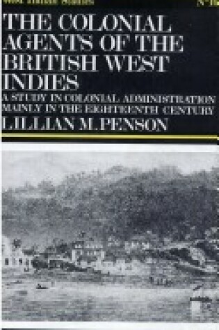 Cover of The Colonial Agents of the British West Indies