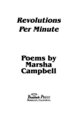 Cover of Revolutions Per Minute