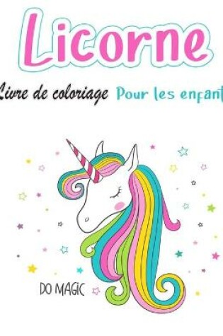 Cover of Licorne Livre de coloriage