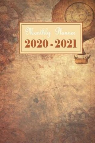 Cover of Monthly Planner 2020 - 2021