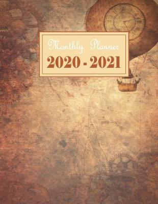 Book cover for Monthly Planner 2020 - 2021