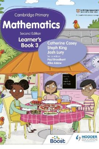 Cover of Cambridge Primary Mathematics Learner's Book 3 Second Edition