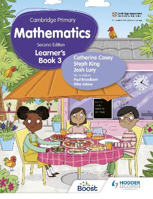 Book cover for Cambridge Primary Mathematics Learner's Book 3 Second Edition