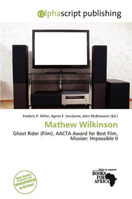 Cover of Mathew Wilkinson