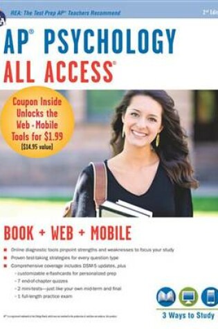 Cover of AP(R) Psychology All Access Book + Online + Mobile