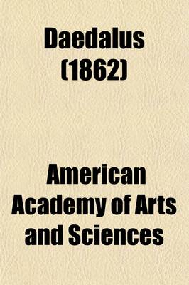 Book cover for Daedalus; Journal of the American Academy of Arts and Sciences Volume 5