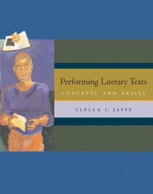 Book cover for Performing Literary Texts
