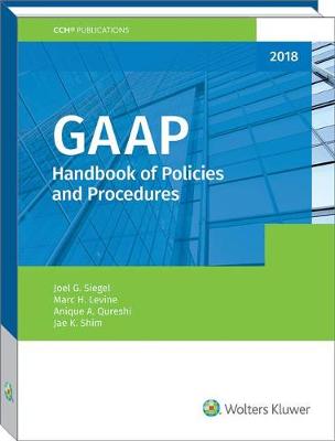 Book cover for GAAP Handbook of Policies and Procedures (2018)