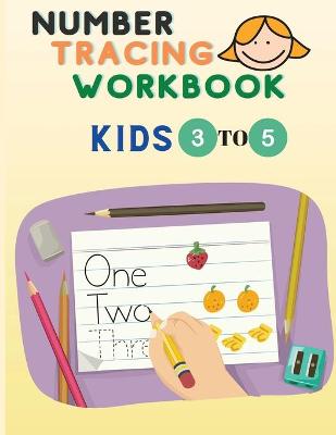 Book cover for Number Tracing Workbook