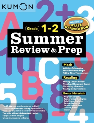 Book cover for Summer Review & Prep: 1-2