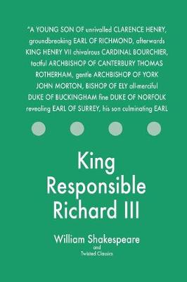 Book cover for King Responsible Richard III