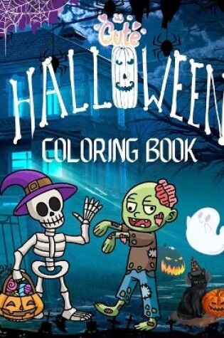 Cover of Cute Halloween Coloring Book