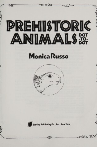 Cover of Prehistoric Animals Dot-to-dot