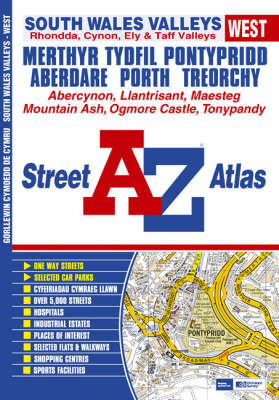 Cover of South Wales Valleys (West) Street Atlas