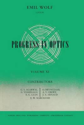 Cover of Progress in Optics Volume 11