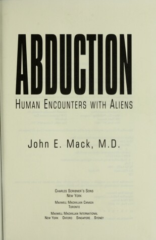 Book cover for Abduction