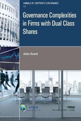 Book cover for Governance Complexities in Firms with Dual Class Shares