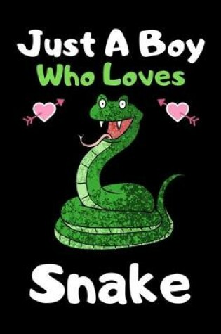 Cover of Just a boy who loves snake