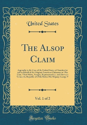 Book cover for The Alsop Claim, Vol. 1 of 2