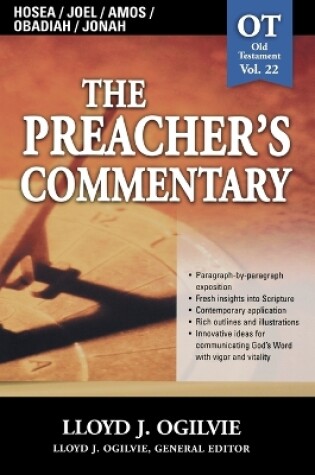 Cover of The Preacher's Commentary - Vol. 22: Hosea / Joel / Amos / Obadiah / Jonah