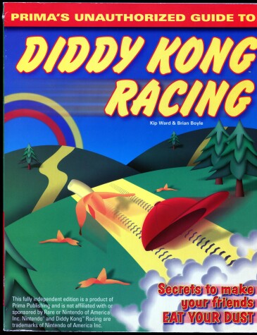 Book cover for Diddy Kong Unauthorized Secrets and Solutions