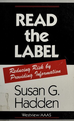 Book cover for Read The Label