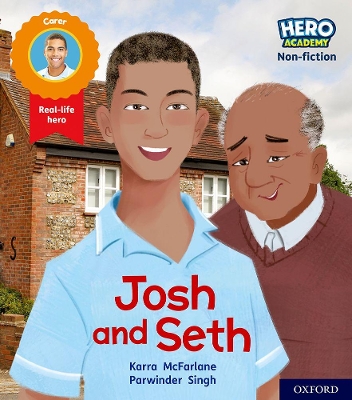 Book cover for Hero Academy Non-fiction: Oxford Level 2, Red Book Band: Josh and Seth