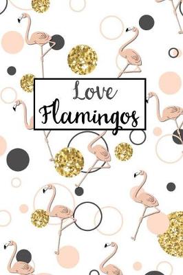 Book cover for Love Flamingos