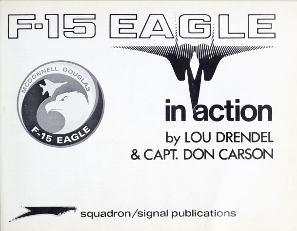 Book cover for F-15 Eagle in Action