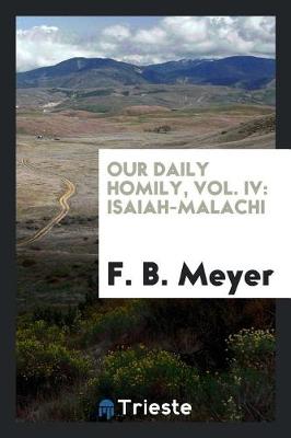 Book cover for Our Daily Homily, Vol. IV