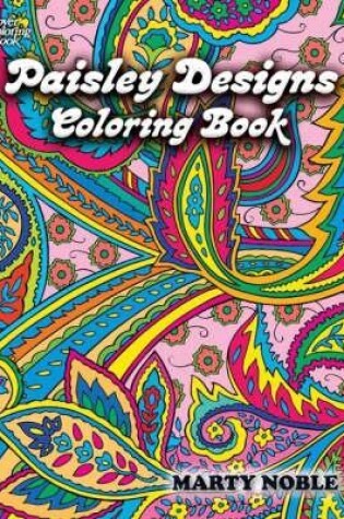 Cover of Paisley Designs Coloring Book