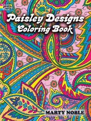 Cover of Paisley Designs Coloring Book