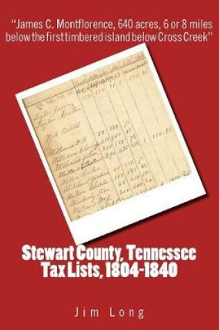 Cover of Stewart County, Tennessee Tax Lists, 1804-1840